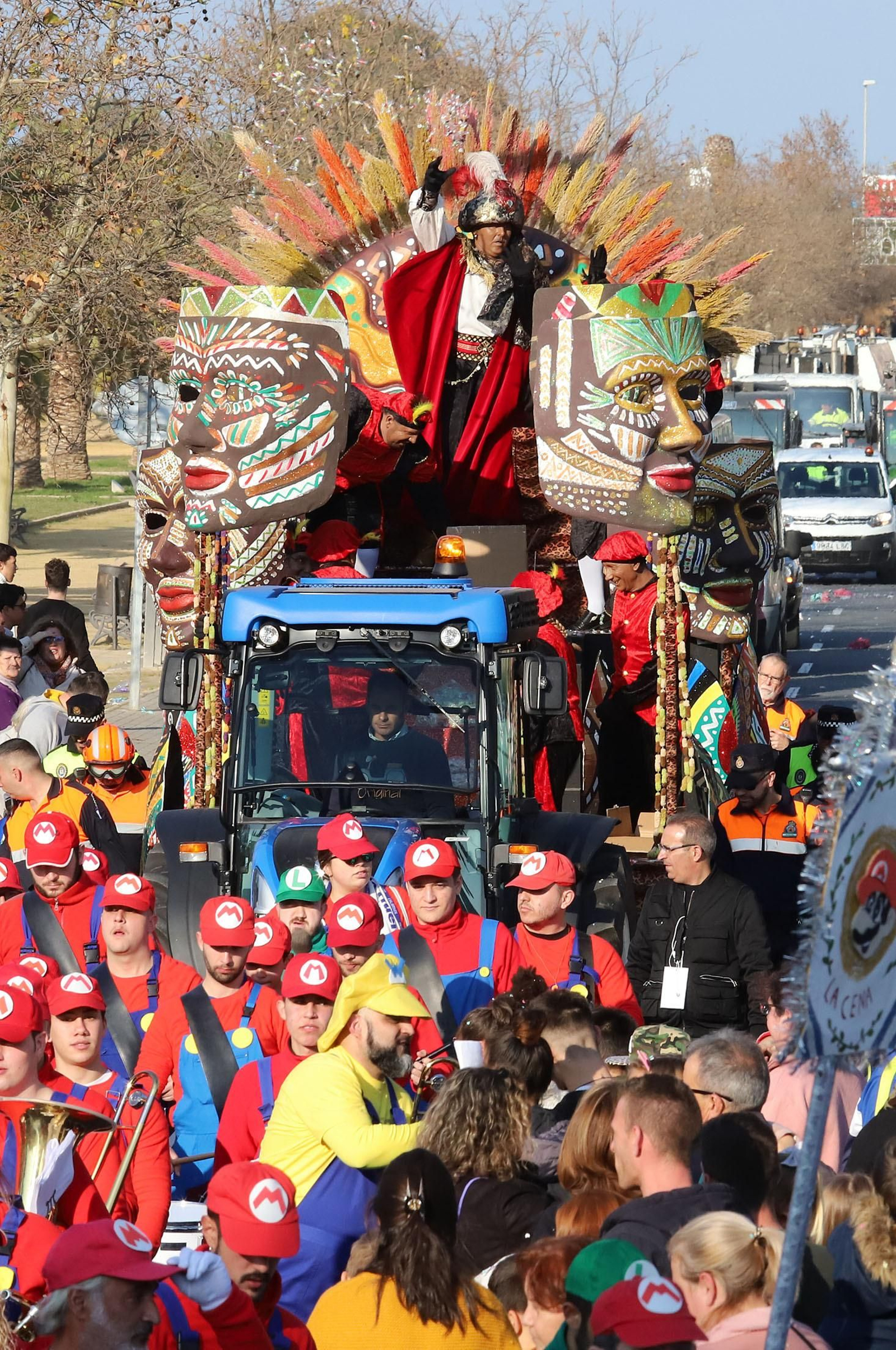 Imágenes de la cabalgata de los Reyes Magos de Huelva