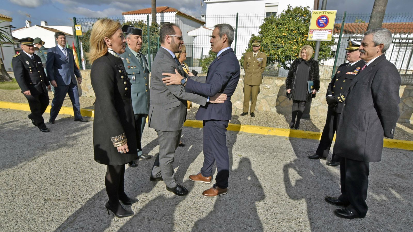 Las fotos del homenaje de Castellar a la Guardia Civil.