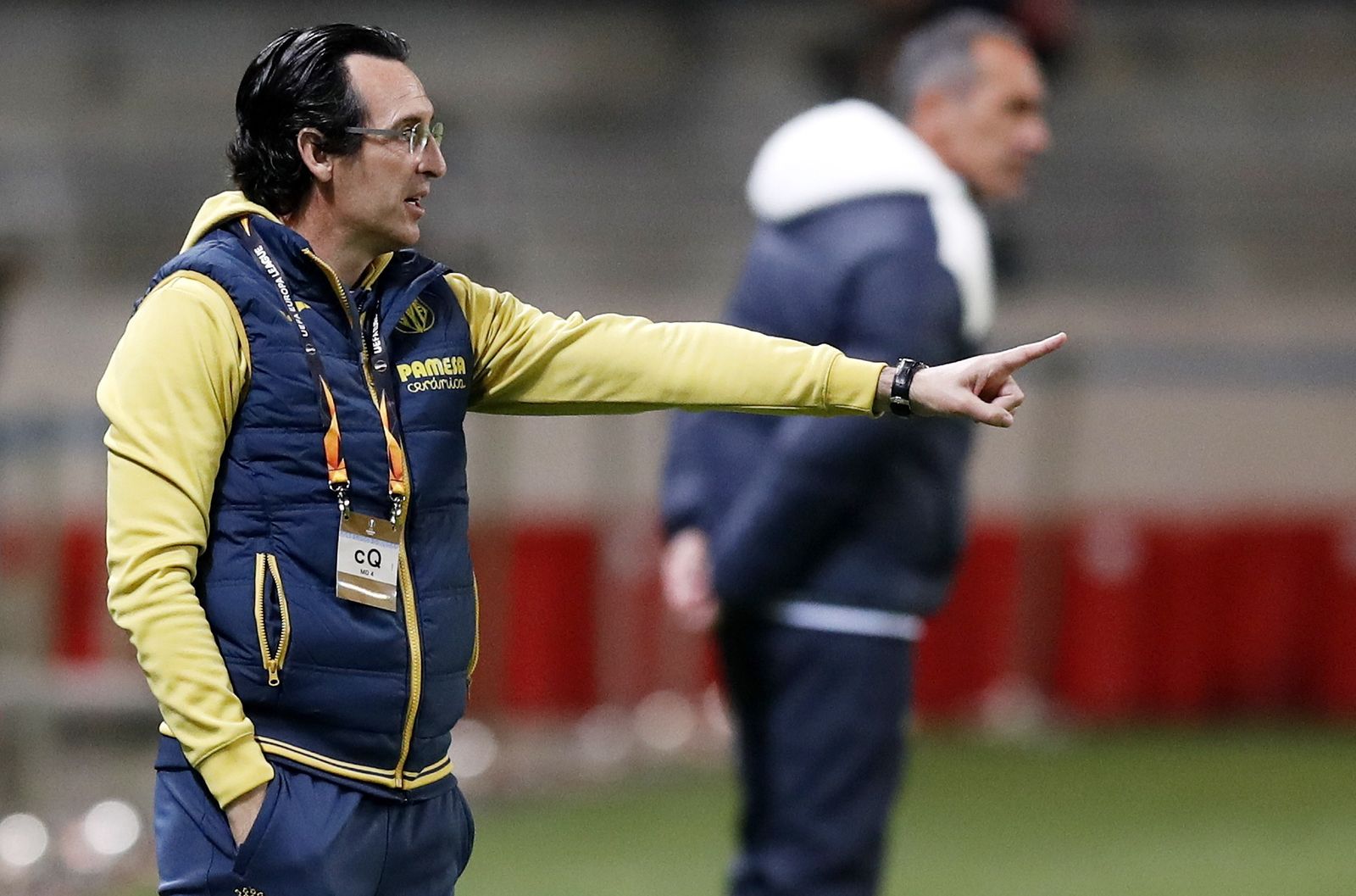 Unai Emery, entrenador del Villarreal.
