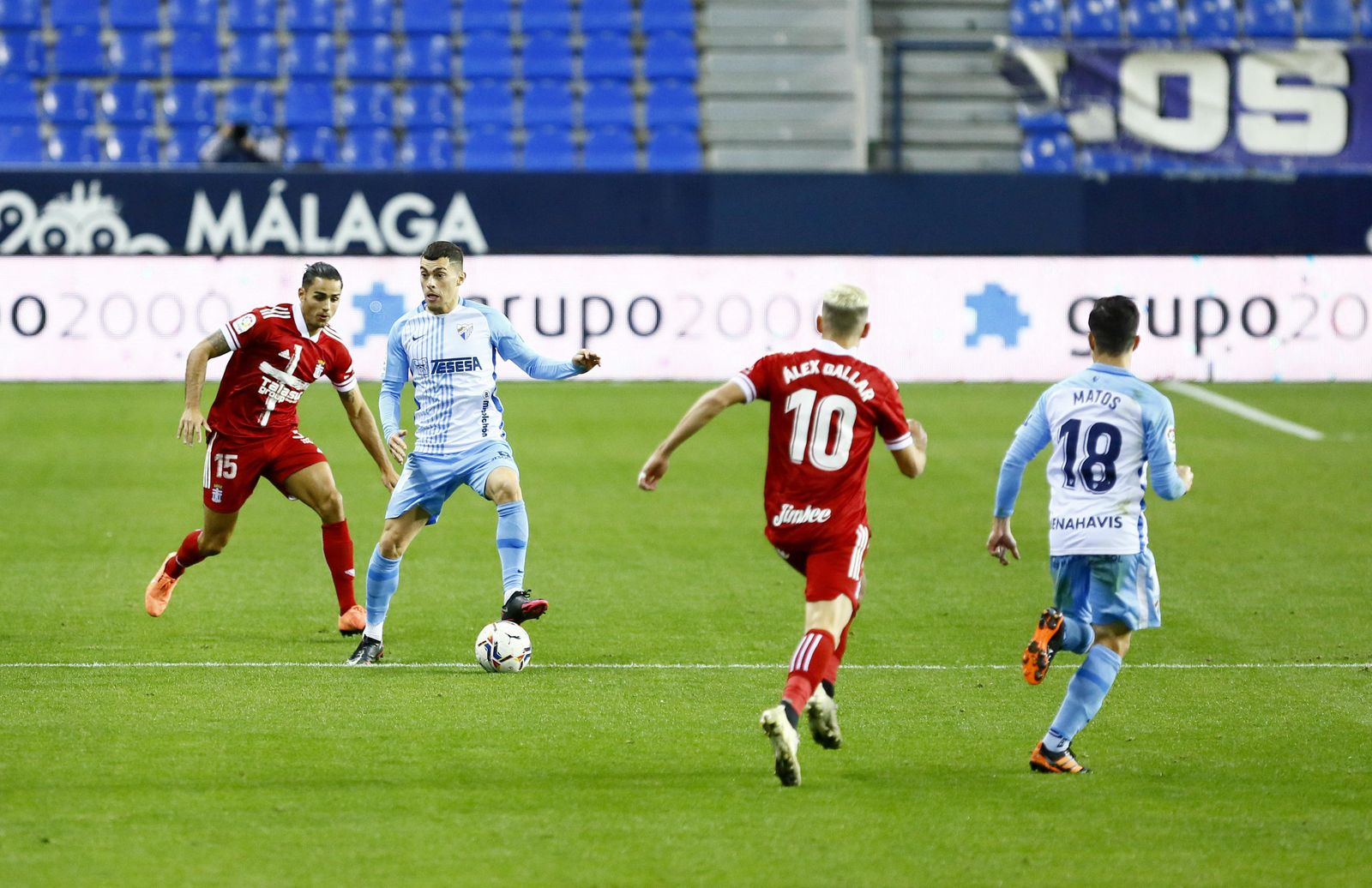 Las fotos del Málaga - Cartagena