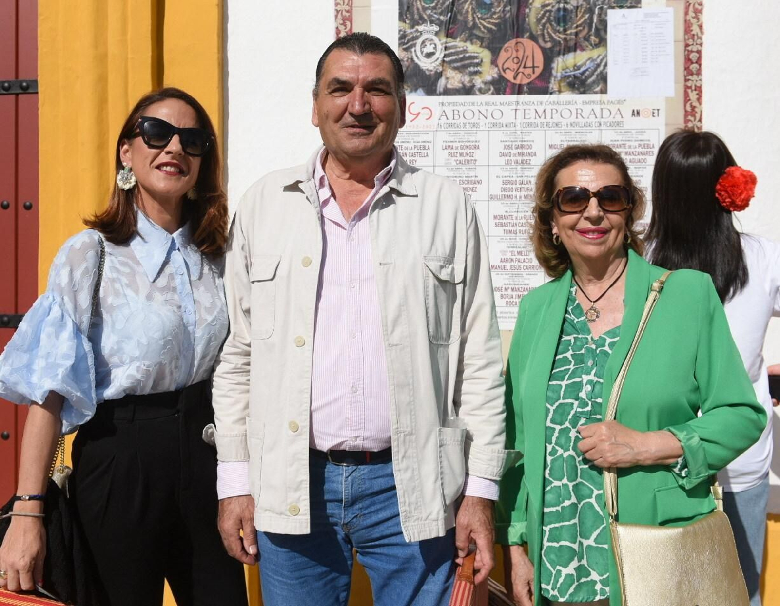 Cristina Martín, Fernando Atenciano y Pastora Martín