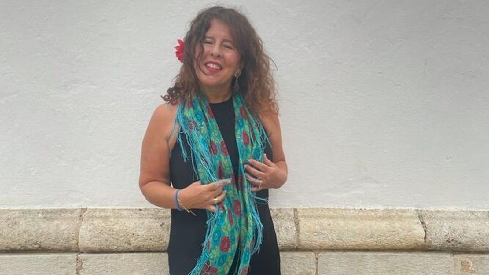 La cantante portuense Ana Ruiz.