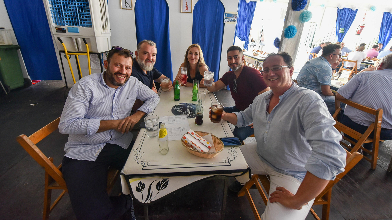 Búscate en las fotos del viernes en la Feria Real de Algeciras