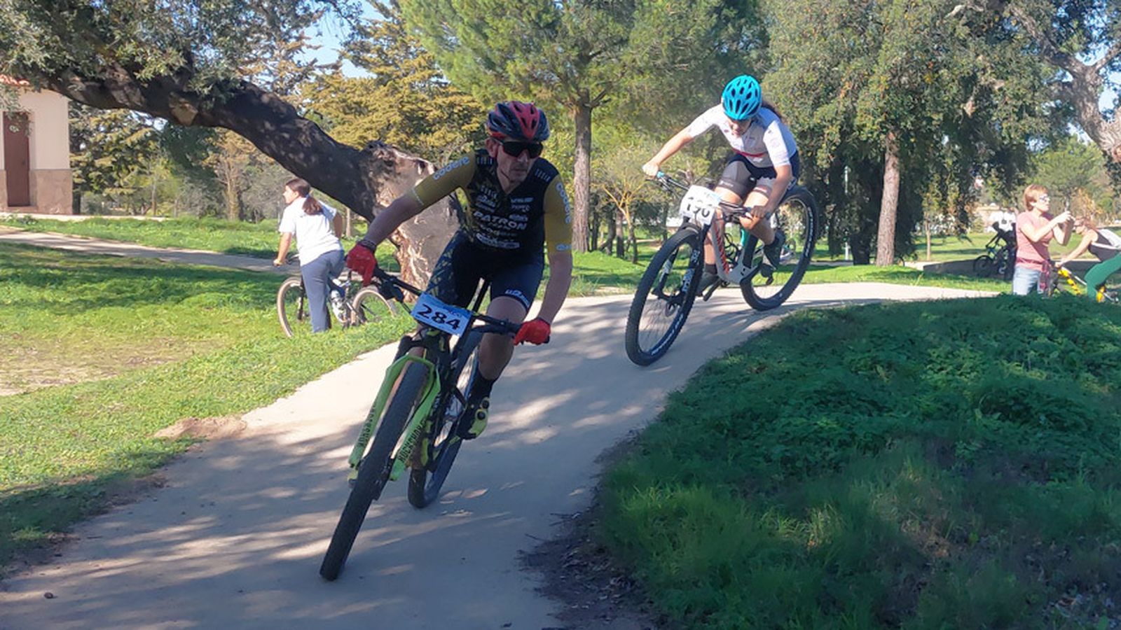 Momento de la prueba VI XCO Puerta del Andévalo