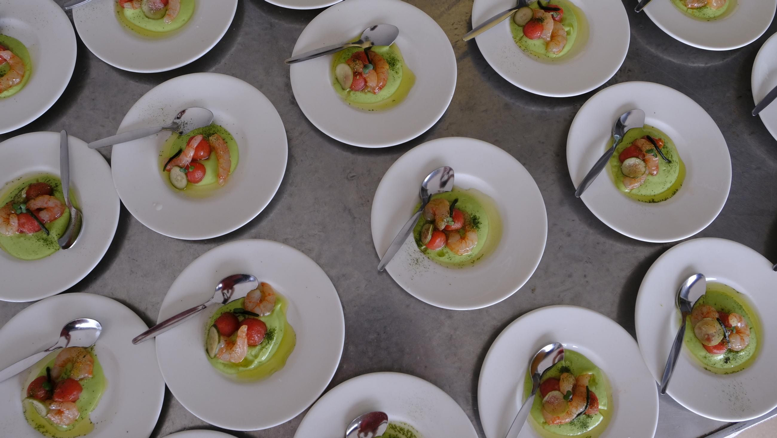 Taller gastronómico de la Gamba Roja de Almería, en imágenes