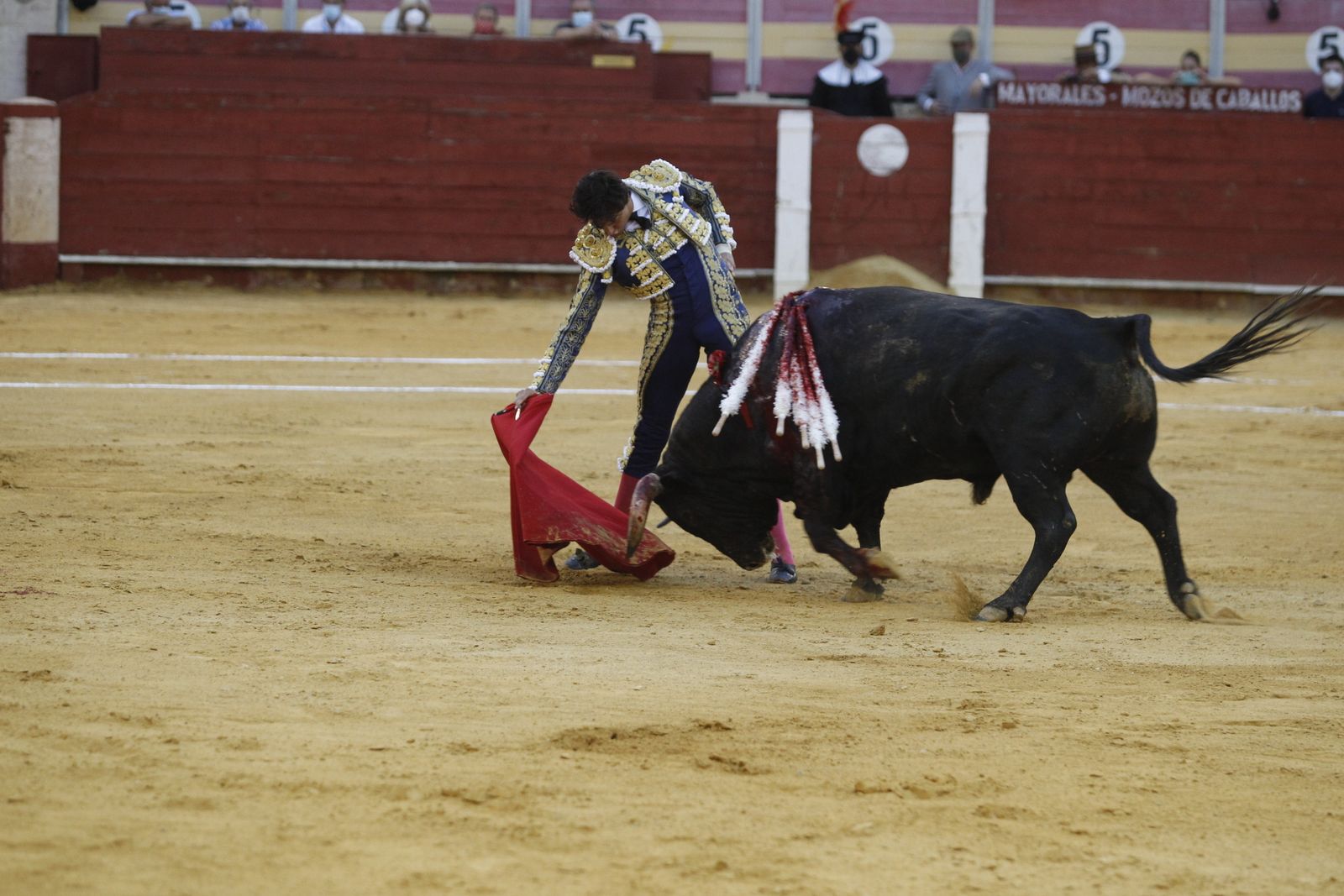 Fotogalería segunda corrida de toros Feria de Almeria 2021
