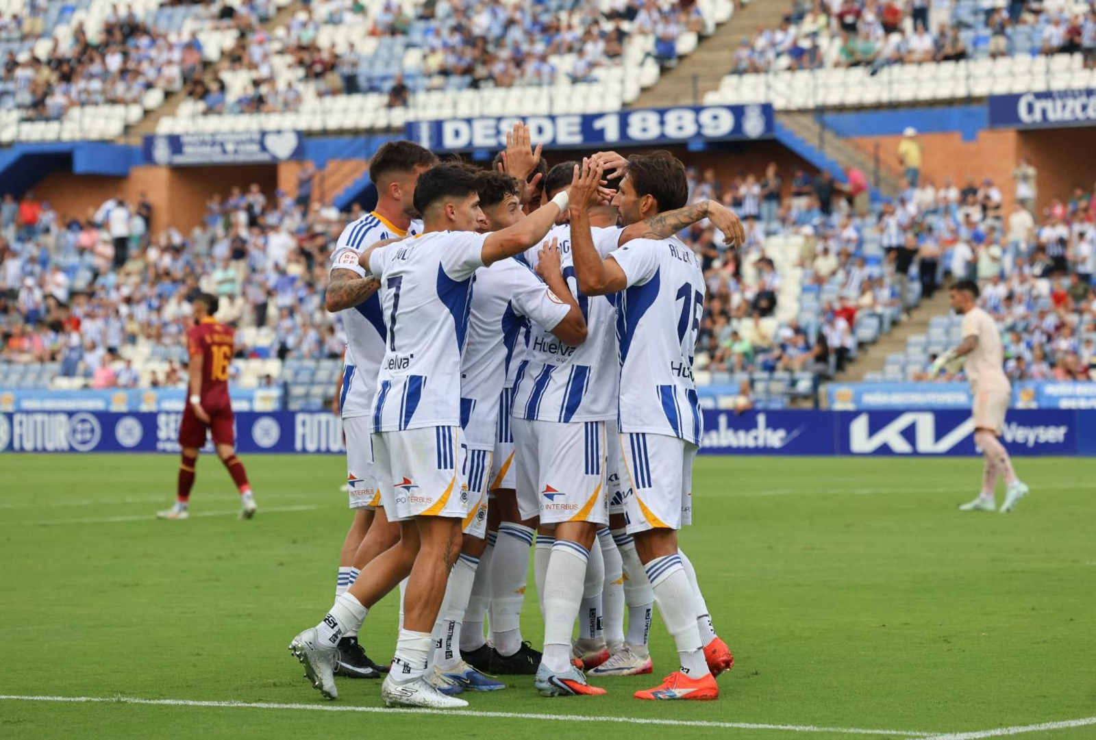 Las mejores imágenes del Recreativo de Huelva- Linares Deportivo
