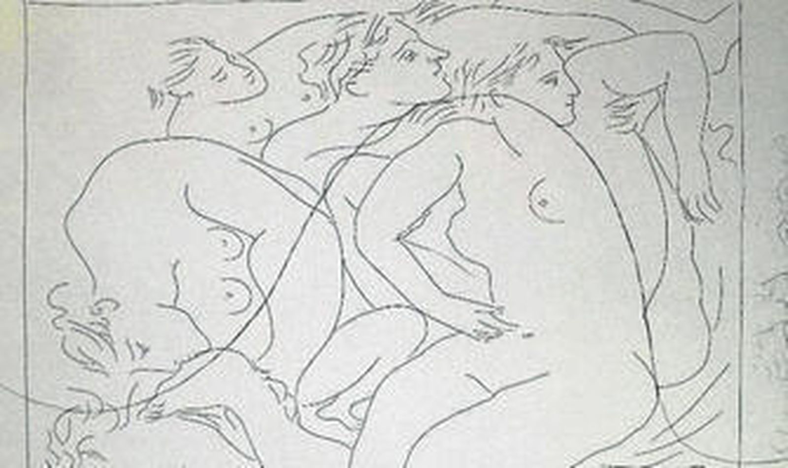 Una ilustración de Picasso para las 'Metamorfosis' de Ovidio.