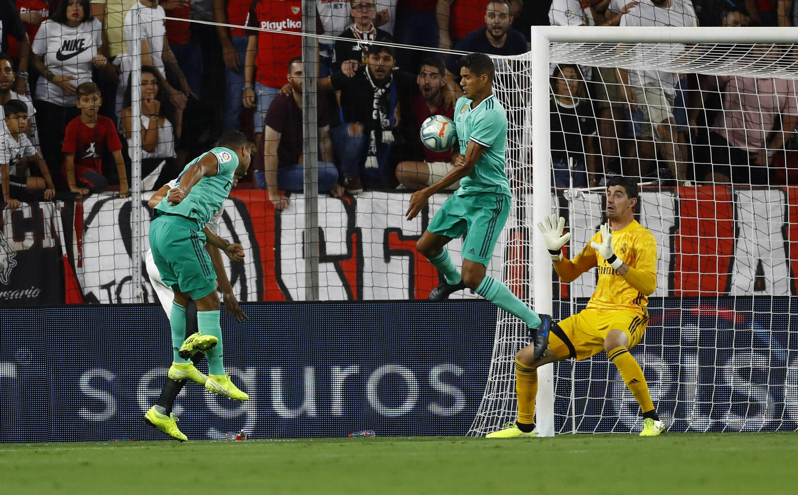 Las imágenes del Sevilla-Real Madrid