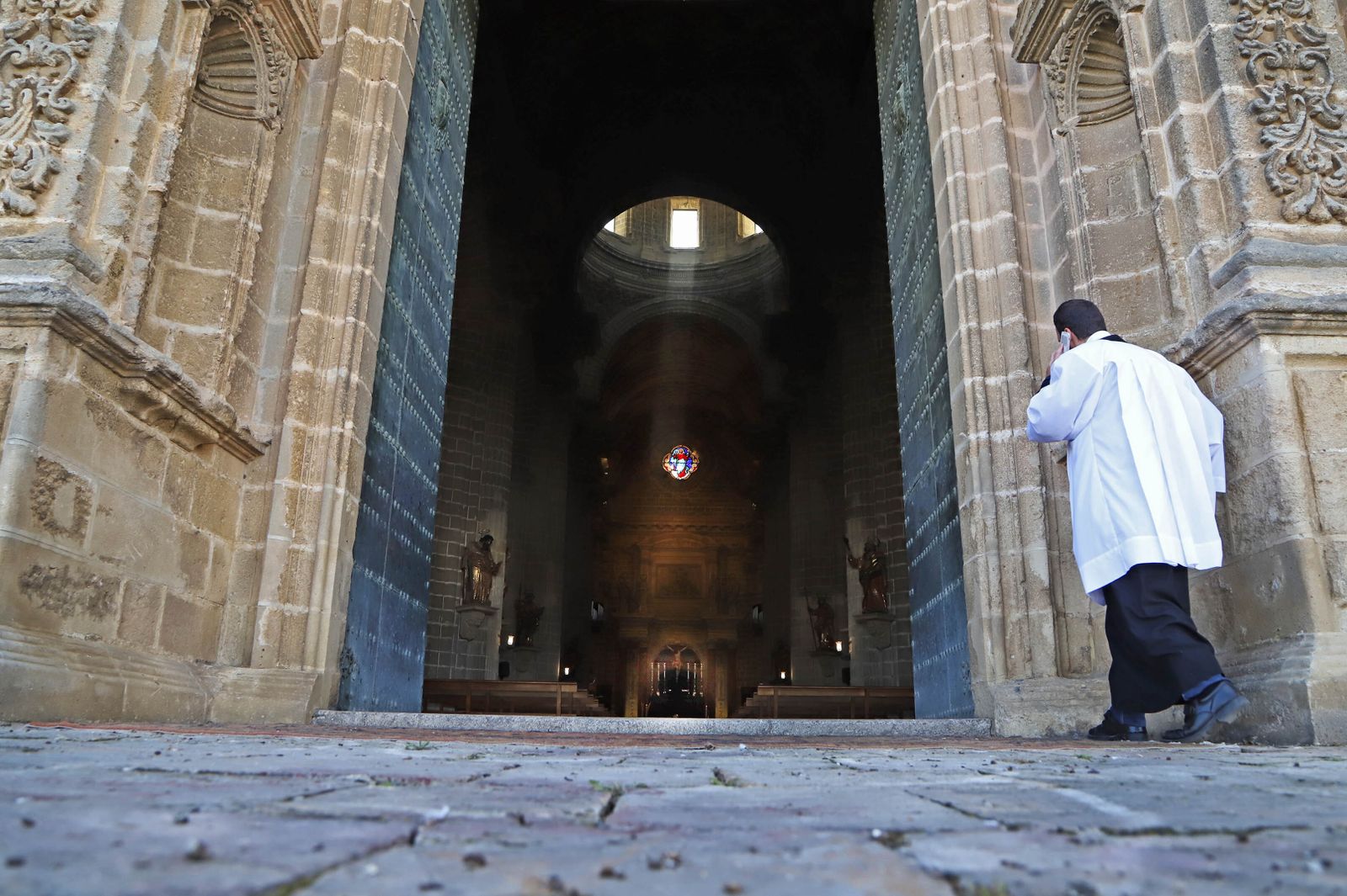 Coronavirus, imágenes del Domingo de Ramos en Jerez