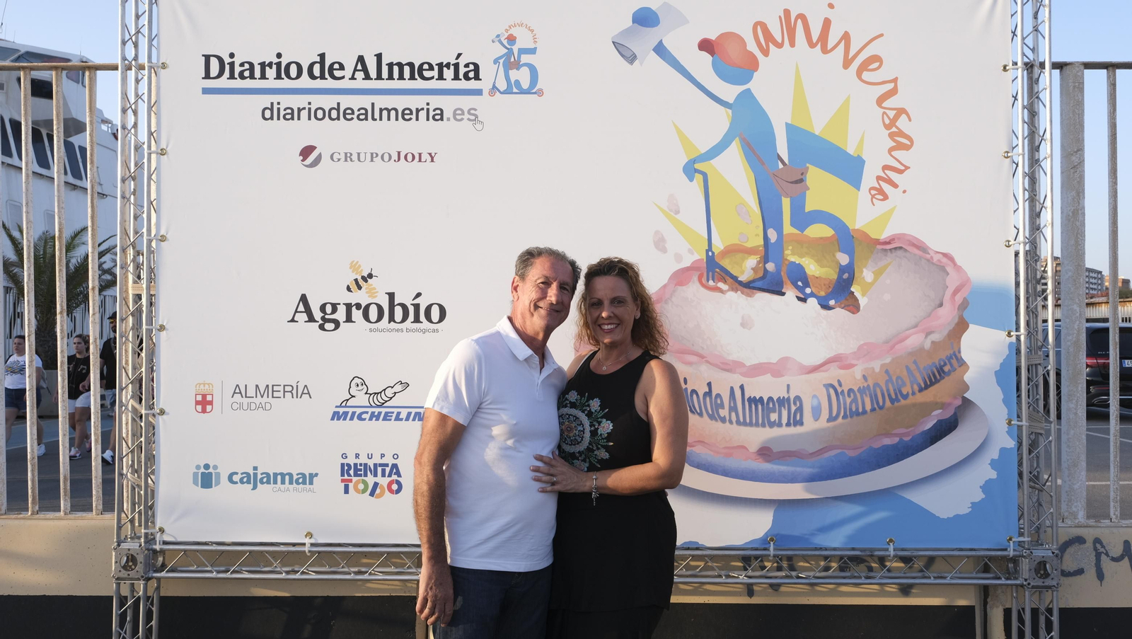 Imágenes de los asistentes a la Gala 15 Aniversario Diario de Almería