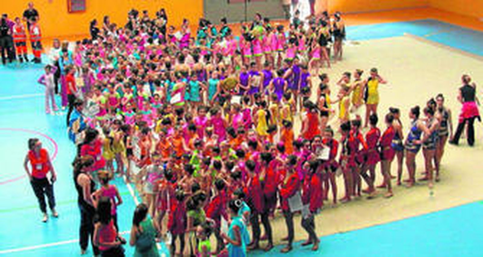 Gimnasia rítmica en Mojácar