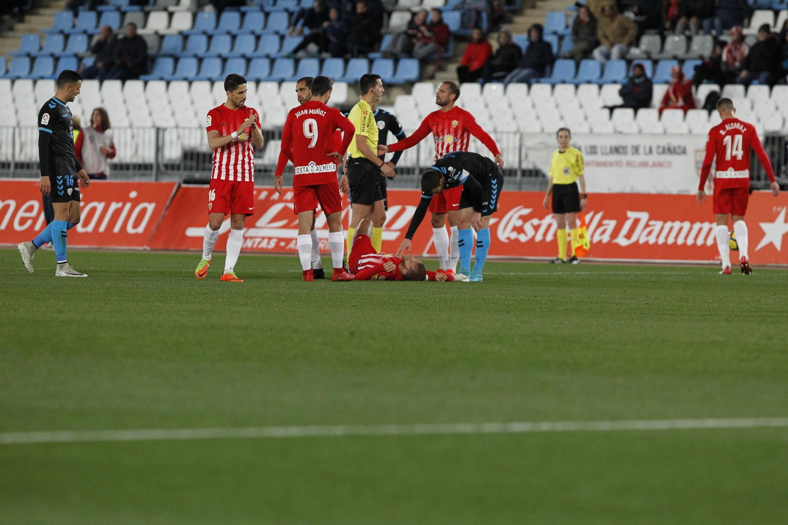 El UD Almería-Lugo, en imágenes