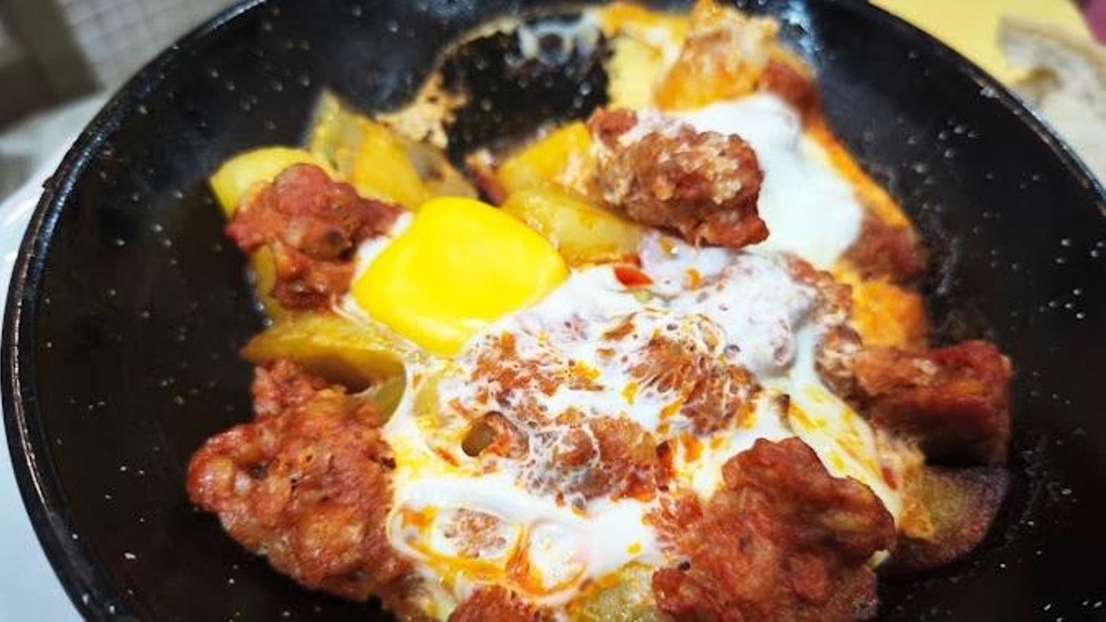 Algunos de los platos de La Pulchra