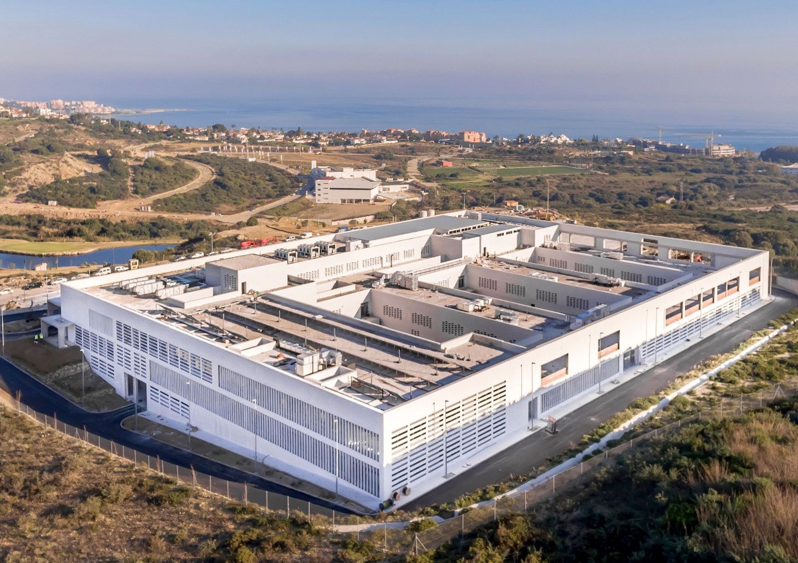 Obras en el Hospital de Alta Resolución de Especialidades de Estepona.
