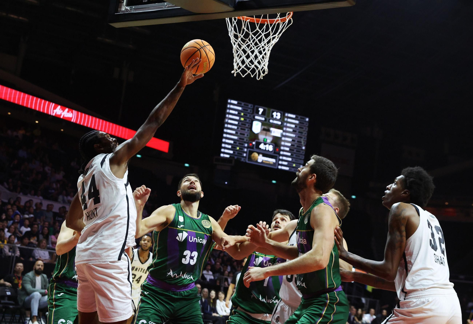 Unicaja-NBA G League United, final de la Copa Intercontinental, en fotos