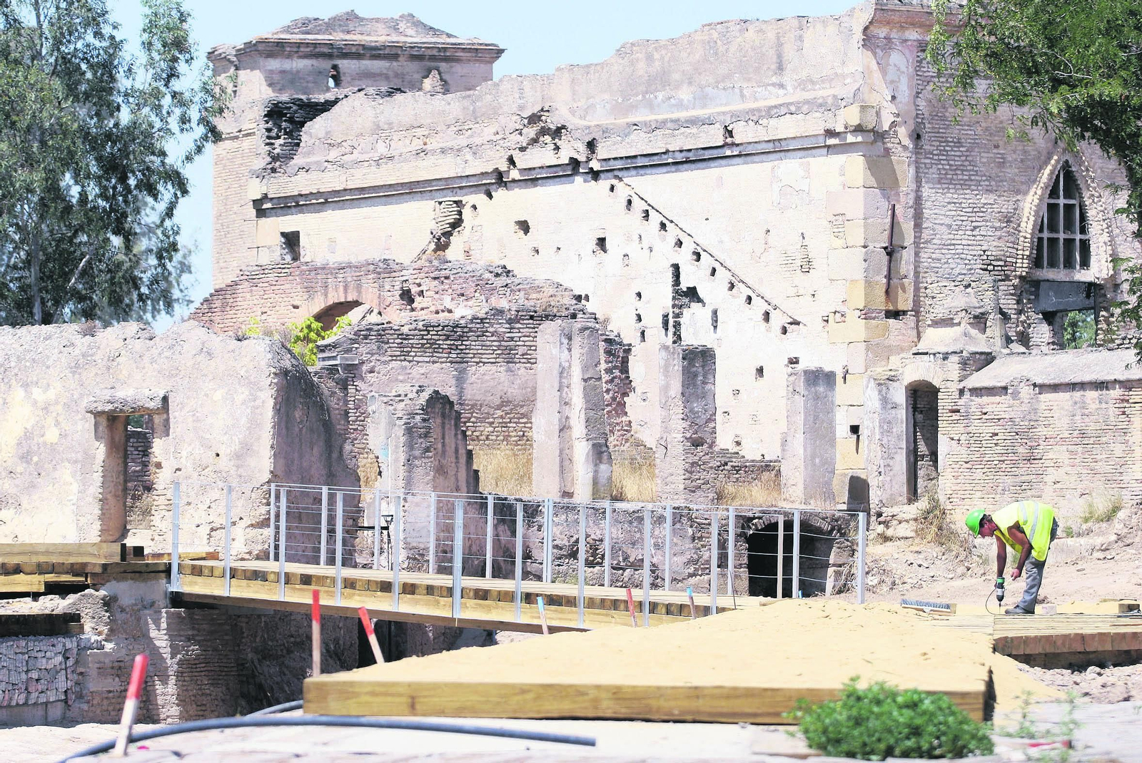 Molino de San Juan de los Teatinos, en el parque junto a Su Eminencia.