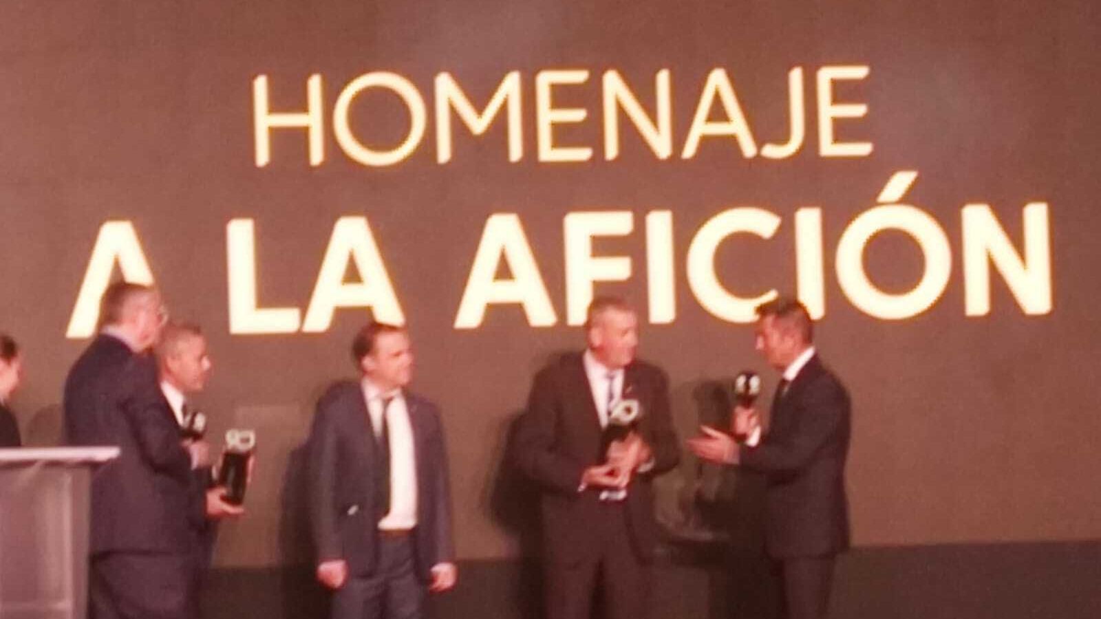 La Peña Navidad, durante el aniversario de LaLiga.