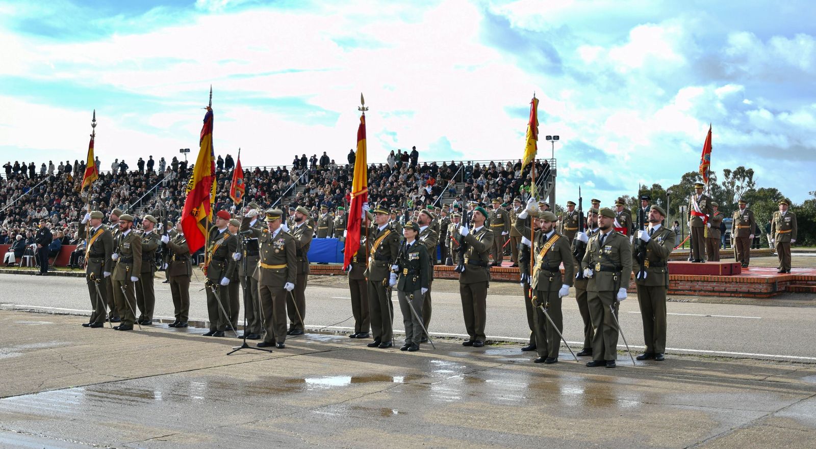 Jura de bandera en el CEFOT-2 de San Fernando: las imágenes