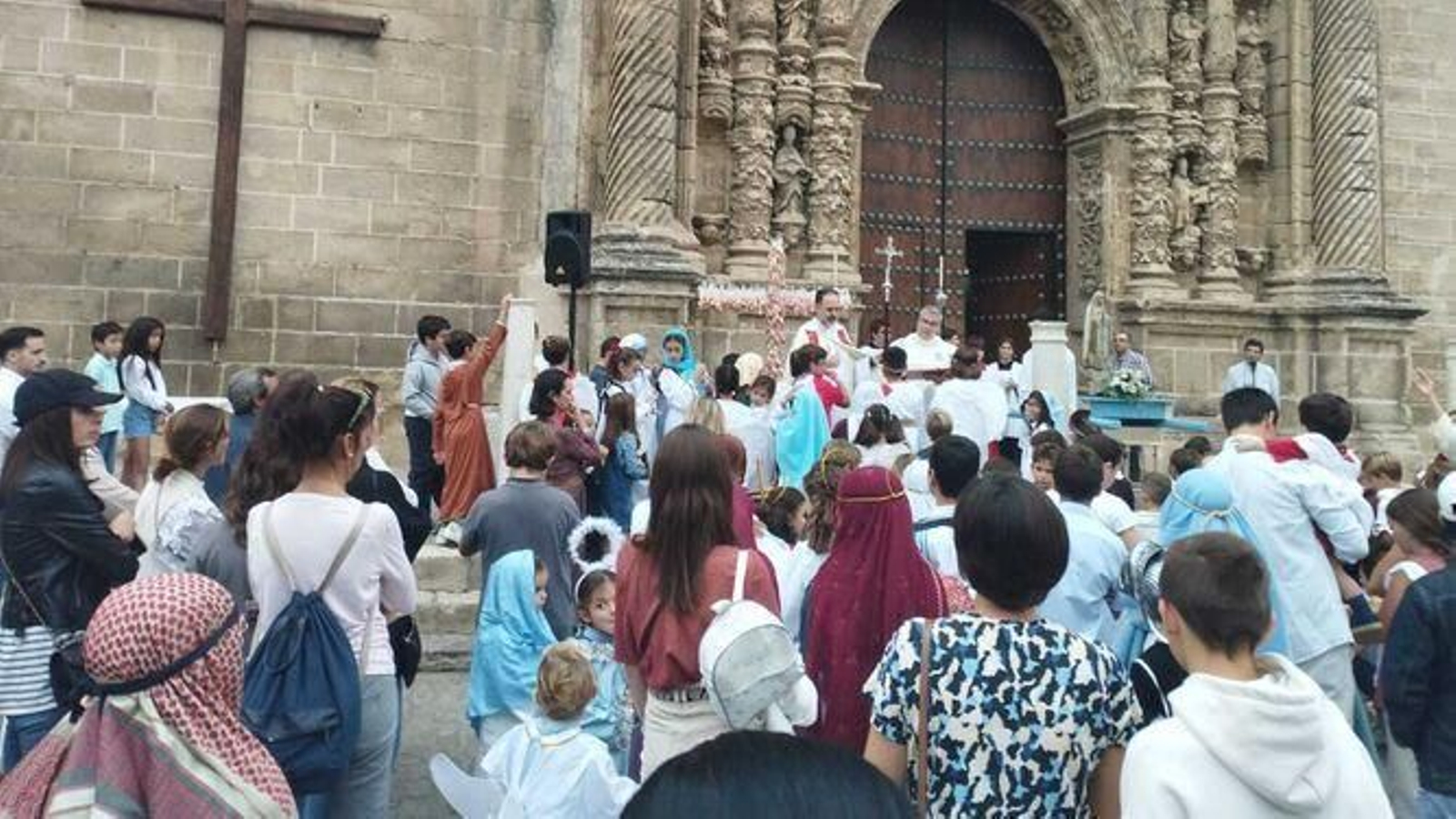 La celebración de Holywins, en la Plaza de España.