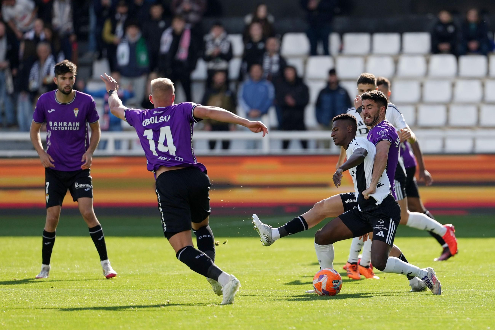 Las mejores fotos del Burgos CF - Córdoba CF en El Plantío