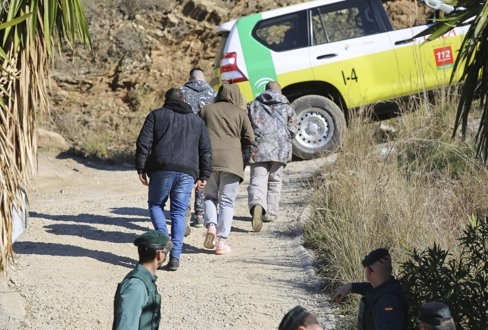 Rescate del pequeño Yulen en Totalán