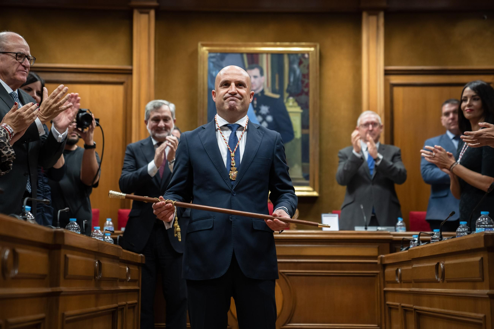 Así se ha vivido la investidura del nuevo presidente de la Diputación Provincial de Almería