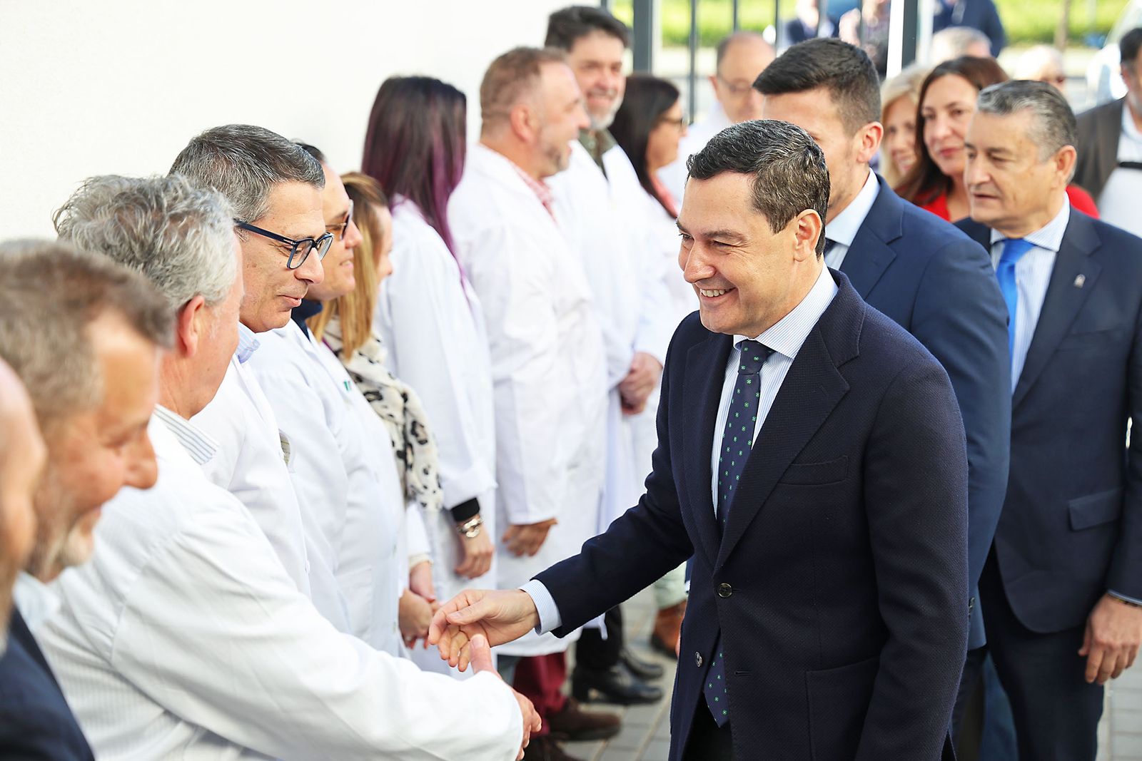 Las fotografías de la inauguración del consultorio de salud de Corrales.