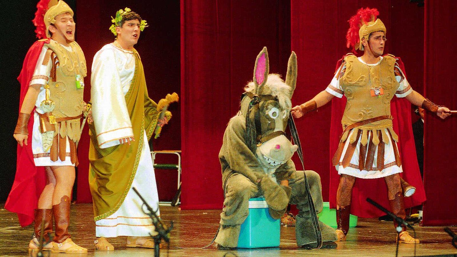 El cuarteto 'Se dan clases de latín, precio a convenir', de 1998.