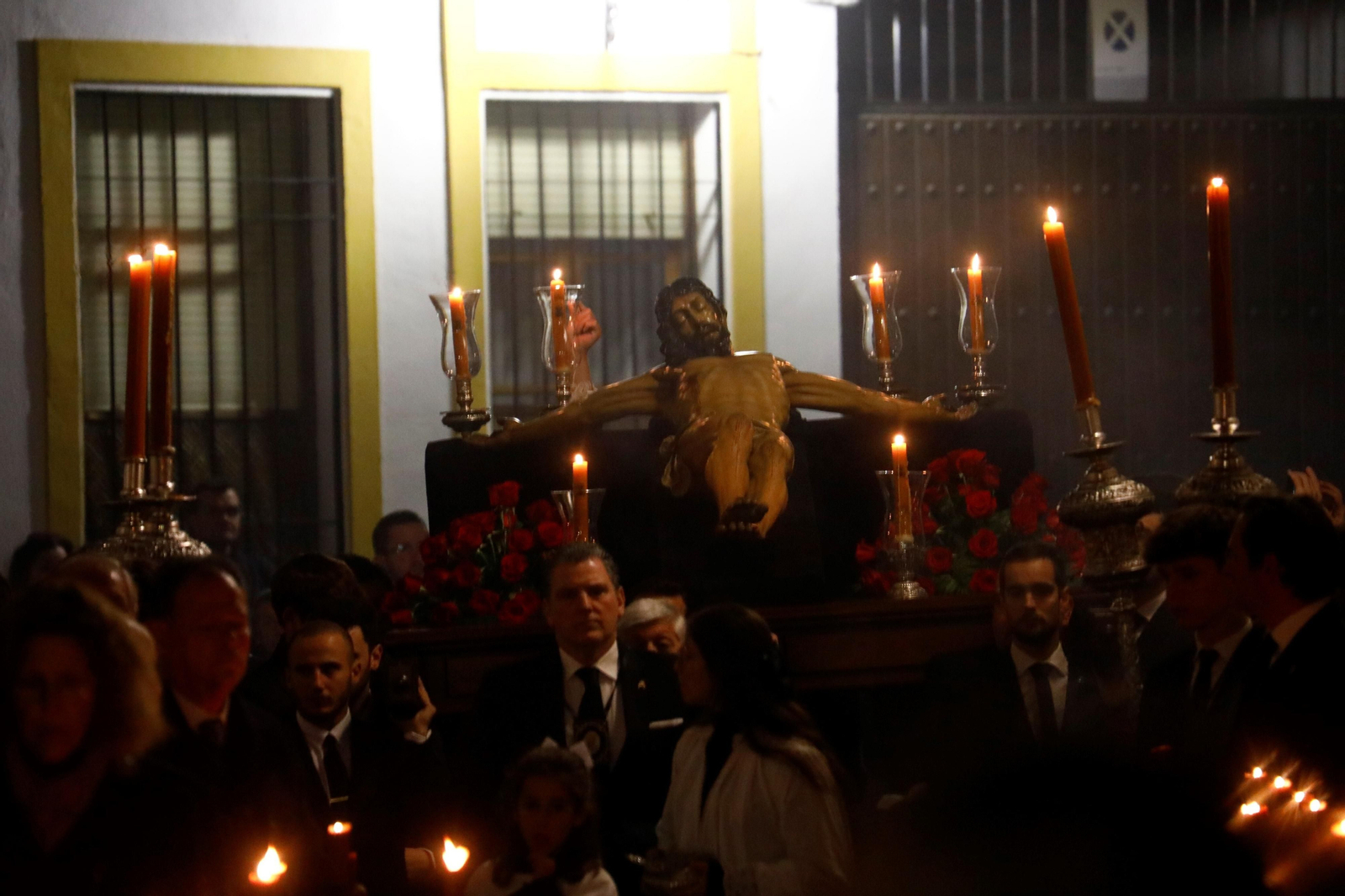 Las imágenes del vía crucis del Cristo de la Clemencia de Córdoba