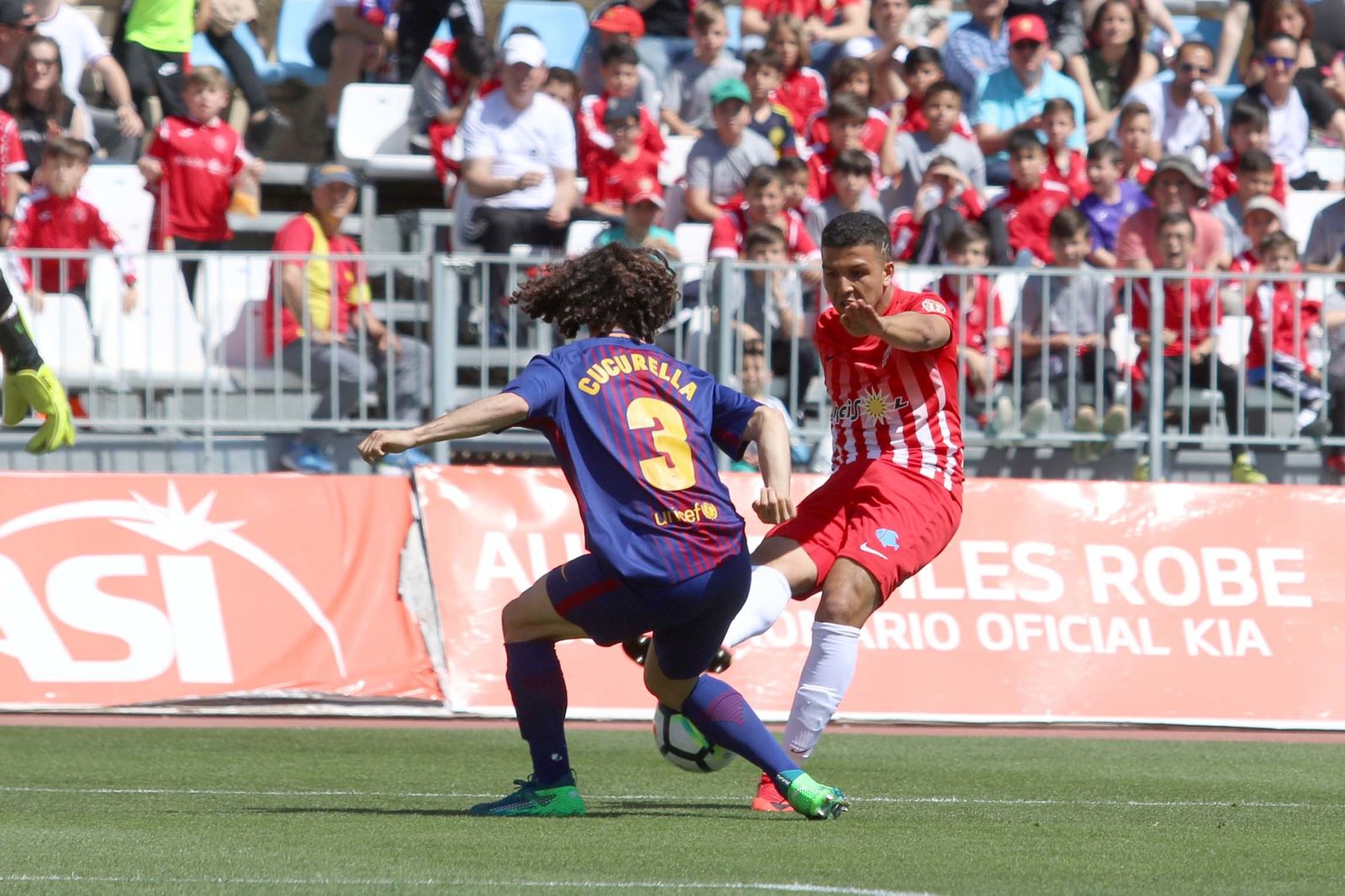El UD Almería-Barça B, en imágenes