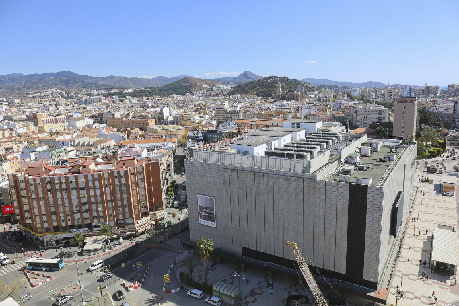 Fotos de las obras del Metro de Málaga