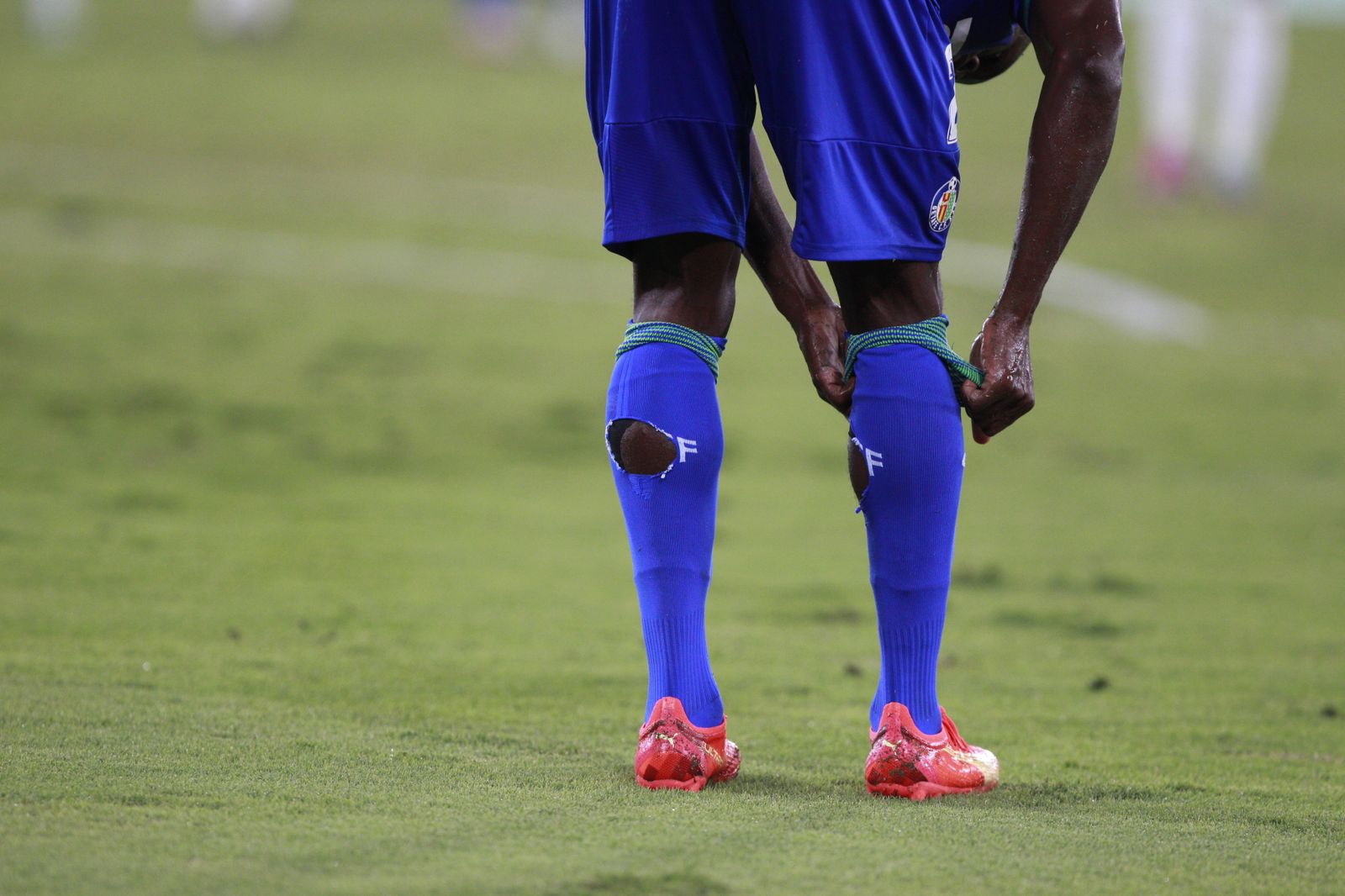 Imágenes del partido de fútbol U.D. Almería-Getafe C.F.