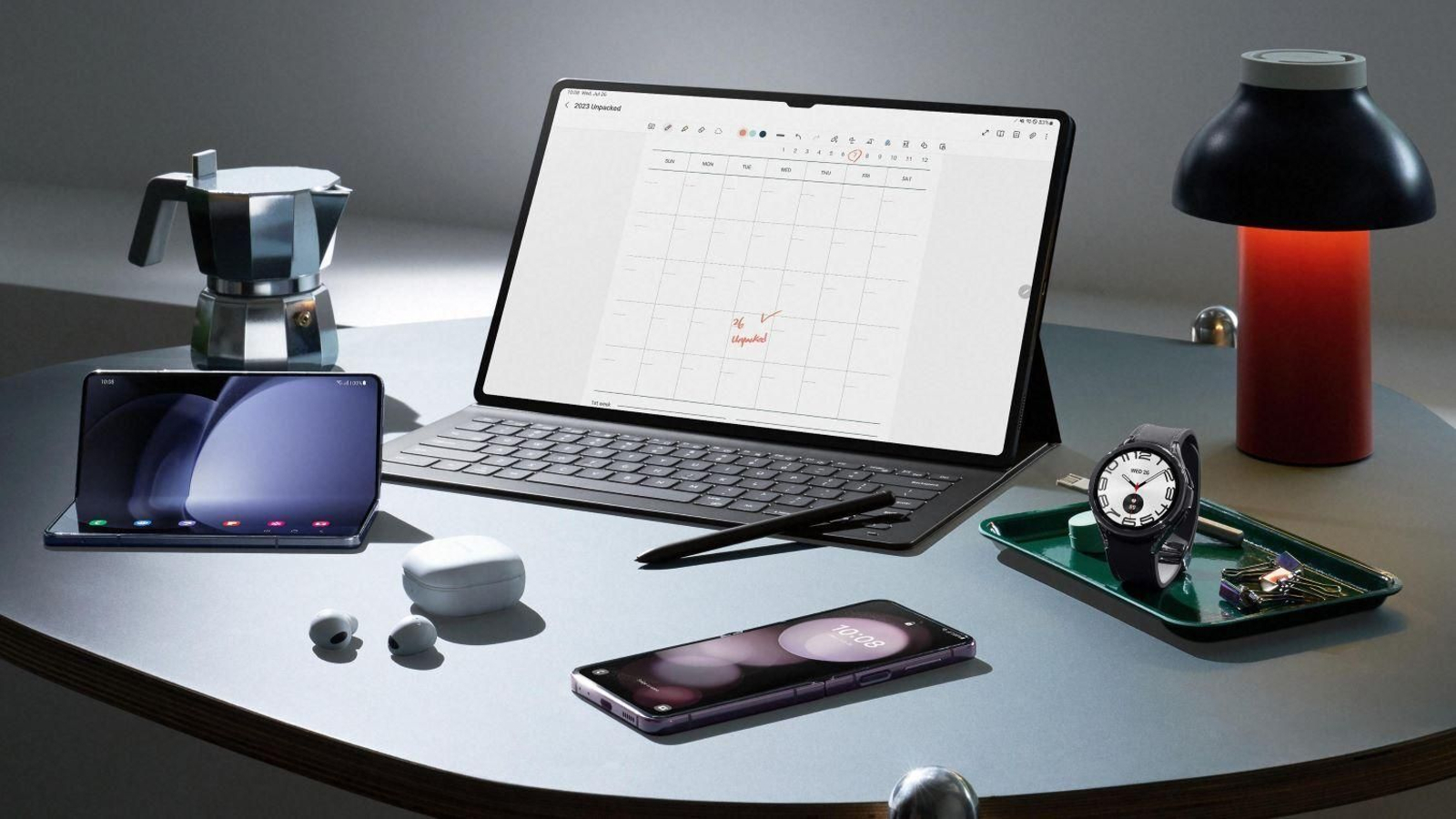 Samsung Galaxy Z Fold 5, Z Flip 5, Tab S9 y Watch 6