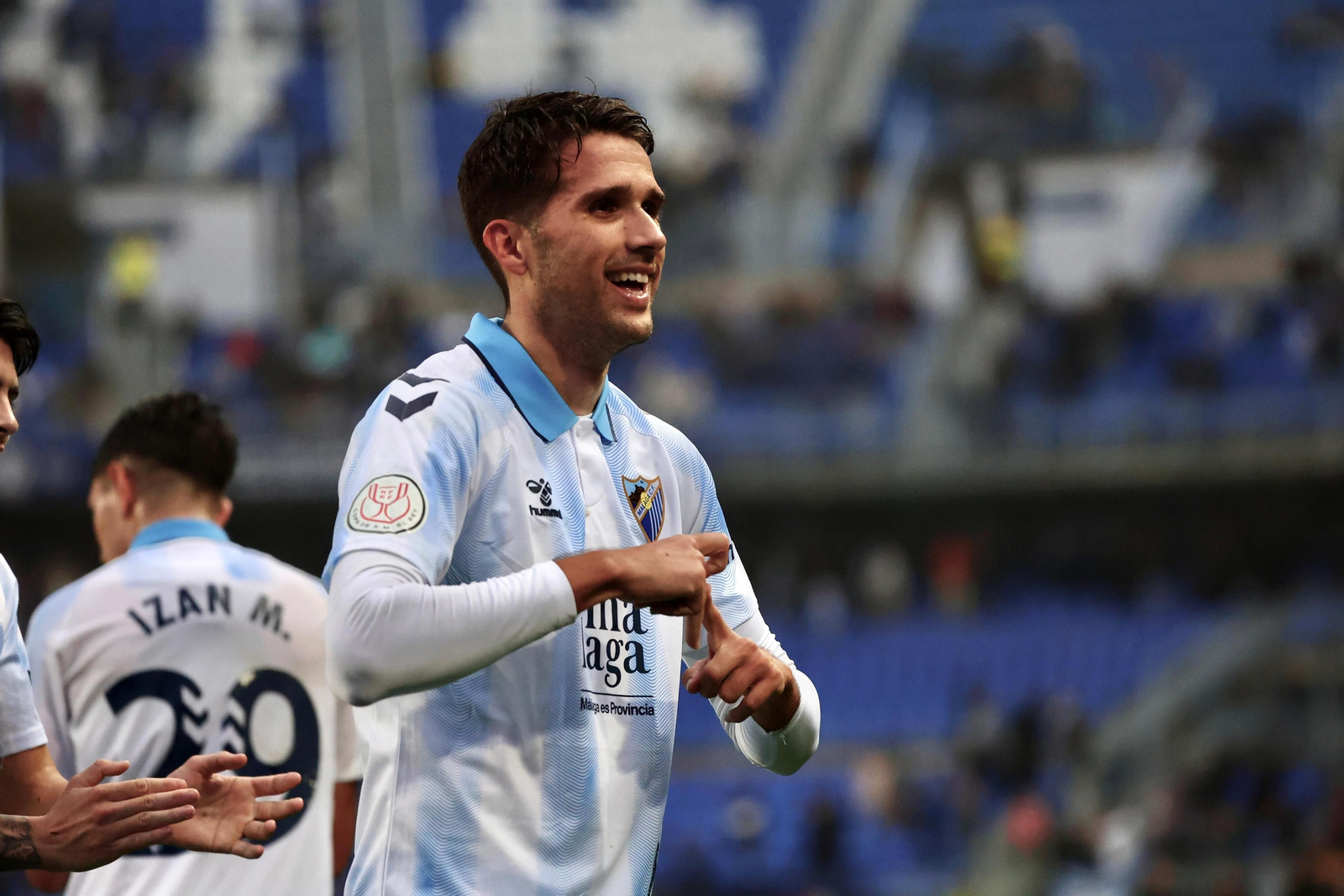 El Málaga CF - Eldense, en fotos