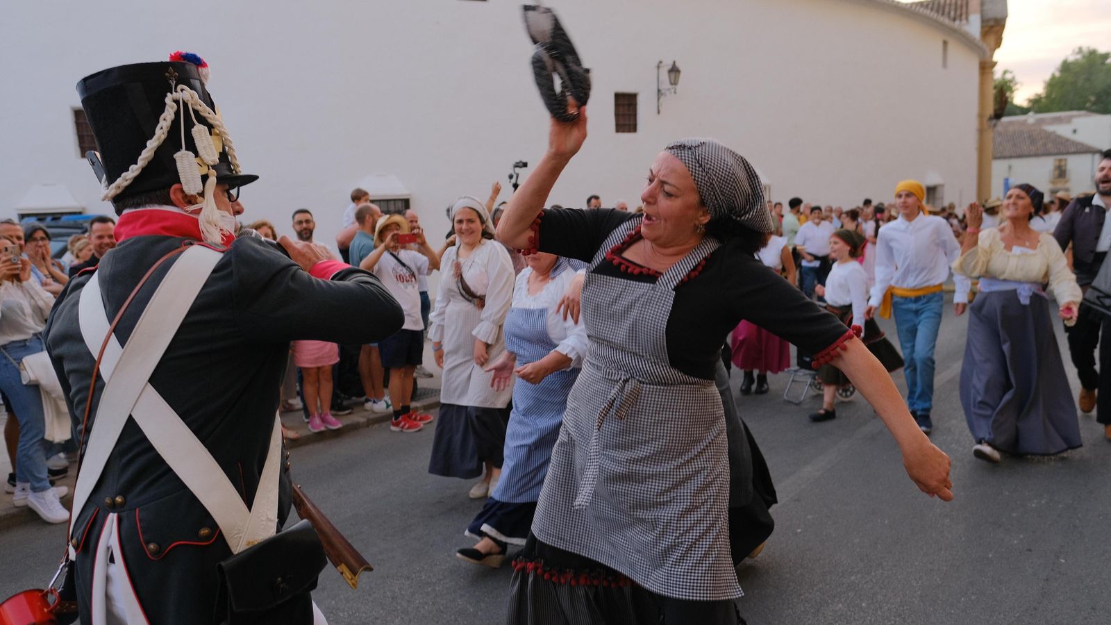 Recreación de la Batalla de la Puente en Montejaque. Recreación de la Batalla de la Puente en Montejaque.