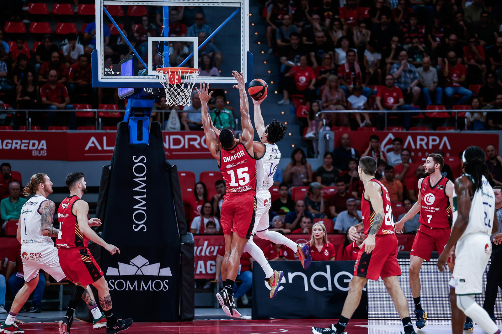 El Casademont Zaragoza-Unicaja, en fotos