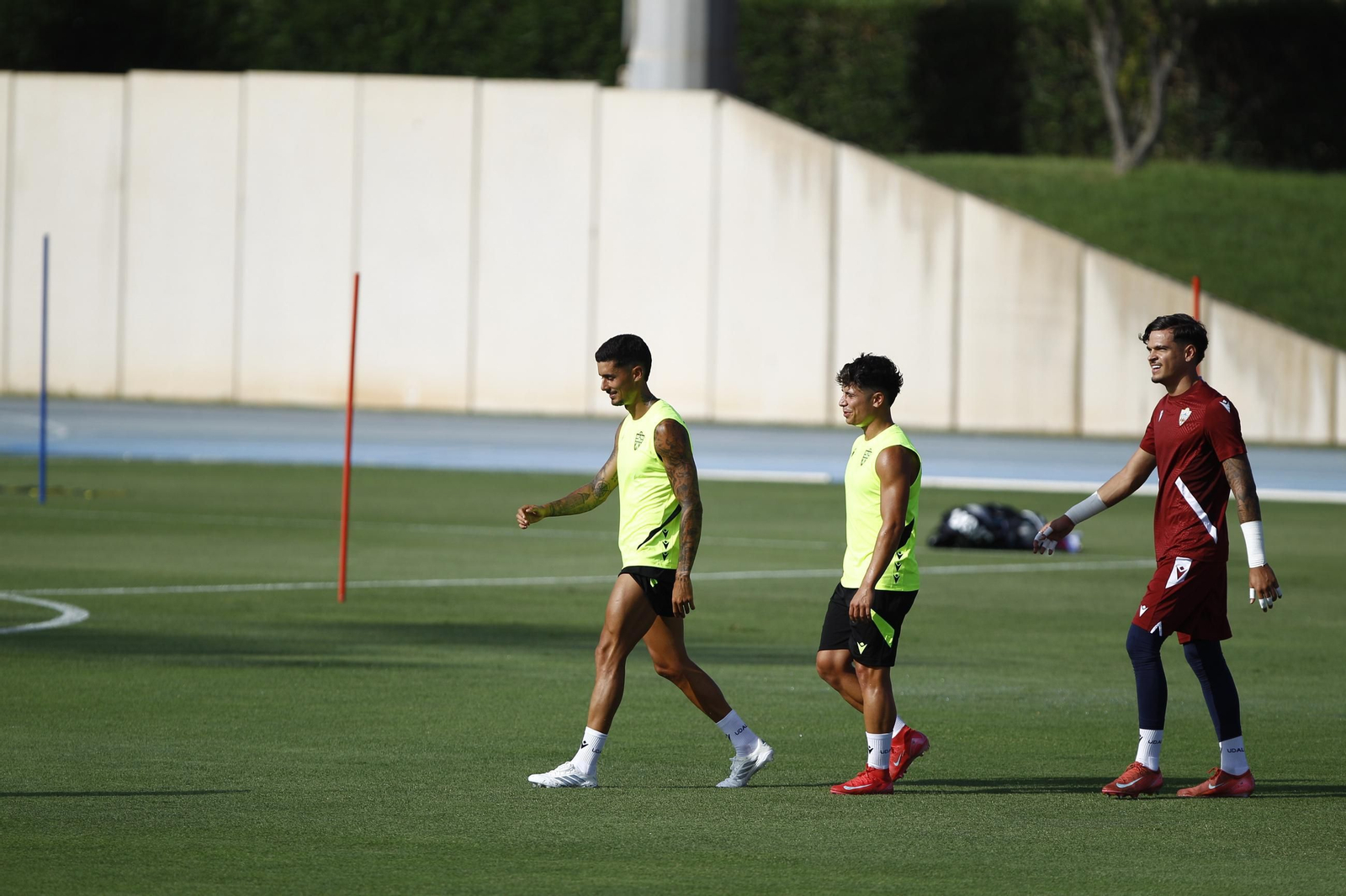 Primer entrenamiento de la Temporada 2025-2026 de la U.D. Almería, en imágenes