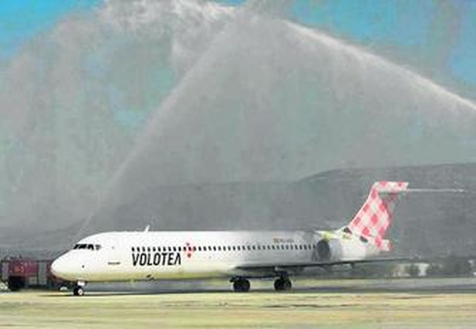 Avión de la compañía Volotea.