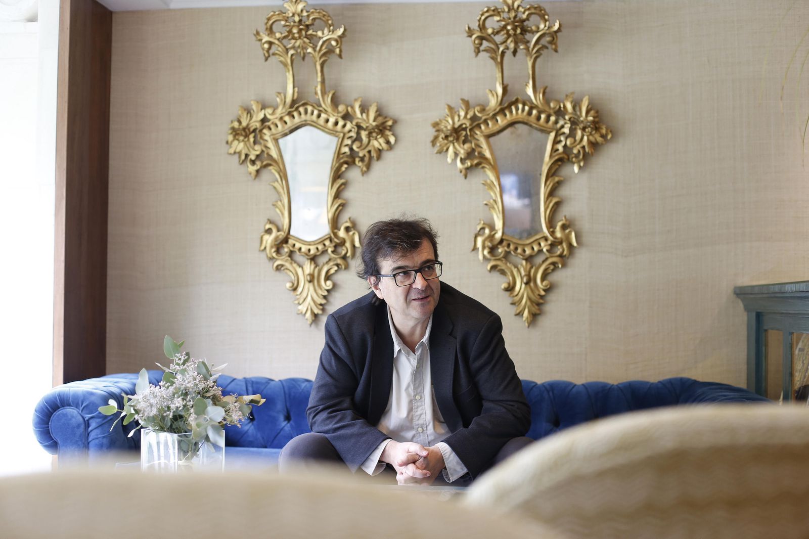 Javier Cercas, en noviembre de 2019, durante su visita a Sevilla para promocionar su anterior libro.