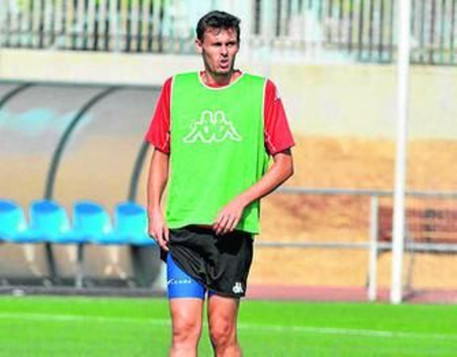 Ismael se ejercitó aparte y se trató con el fisio.