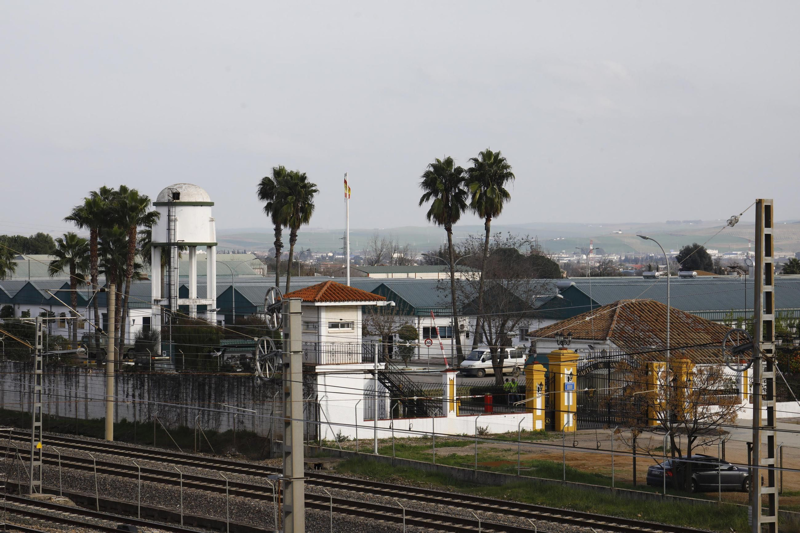 Centro de mantenimiento de vehículos de rueda del Ejército  de Tierra en El Higuerón.