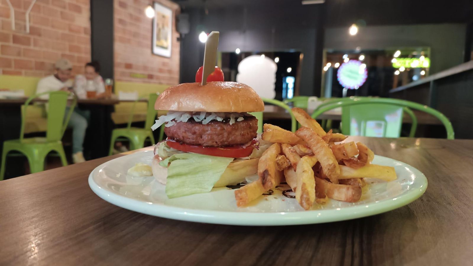 Hamburguesa vegana de gRILLAERA bURGER