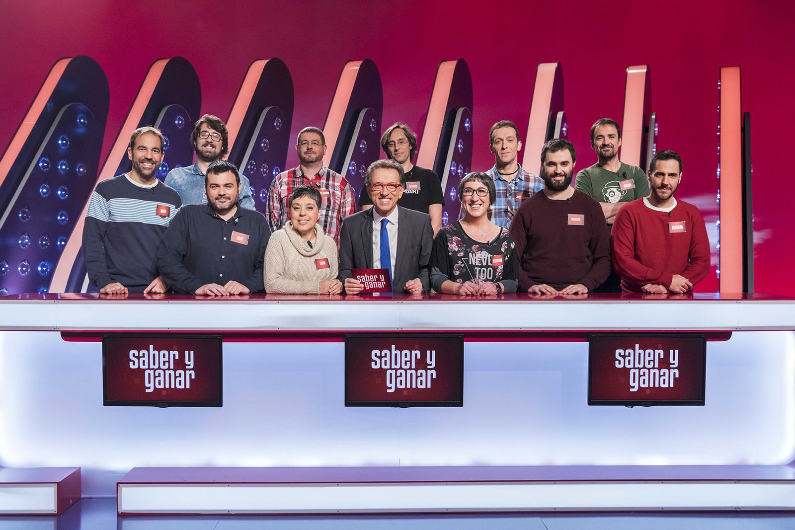 Jordi Hurtado con los Magníficos de 2017 que compiten en los especiales de esta semana.