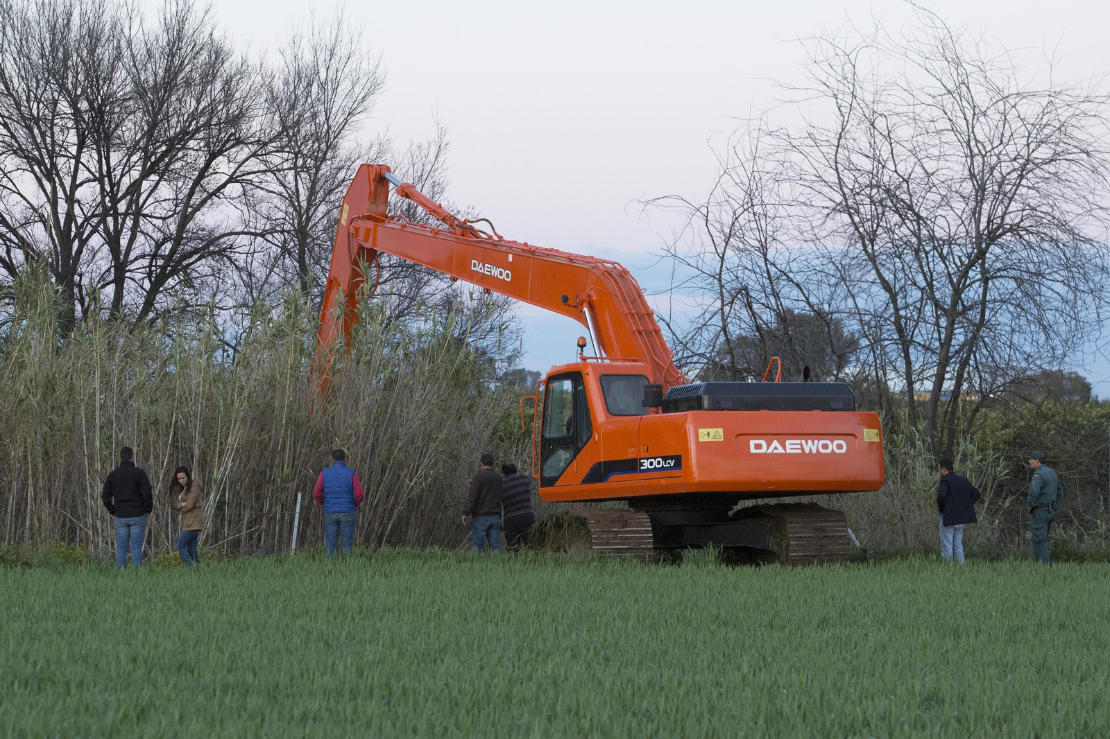 La búsqueda del guardia civil en Guillena