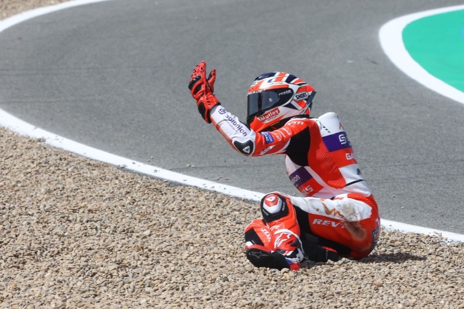 Moto2: Así fue la caída entre Dixon y Aldeguer