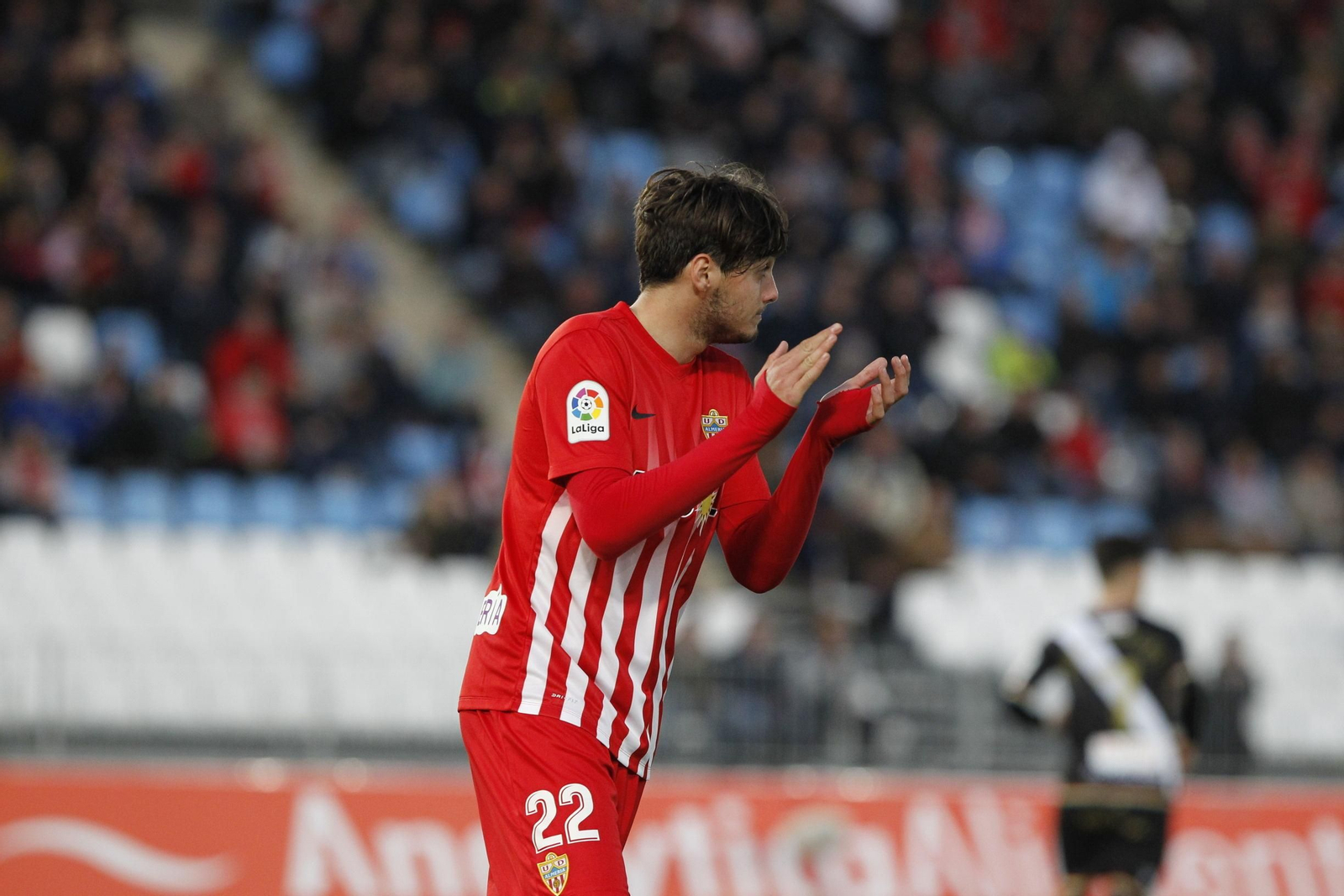 El UD Almería-Rayo Vallecano, en imágenes