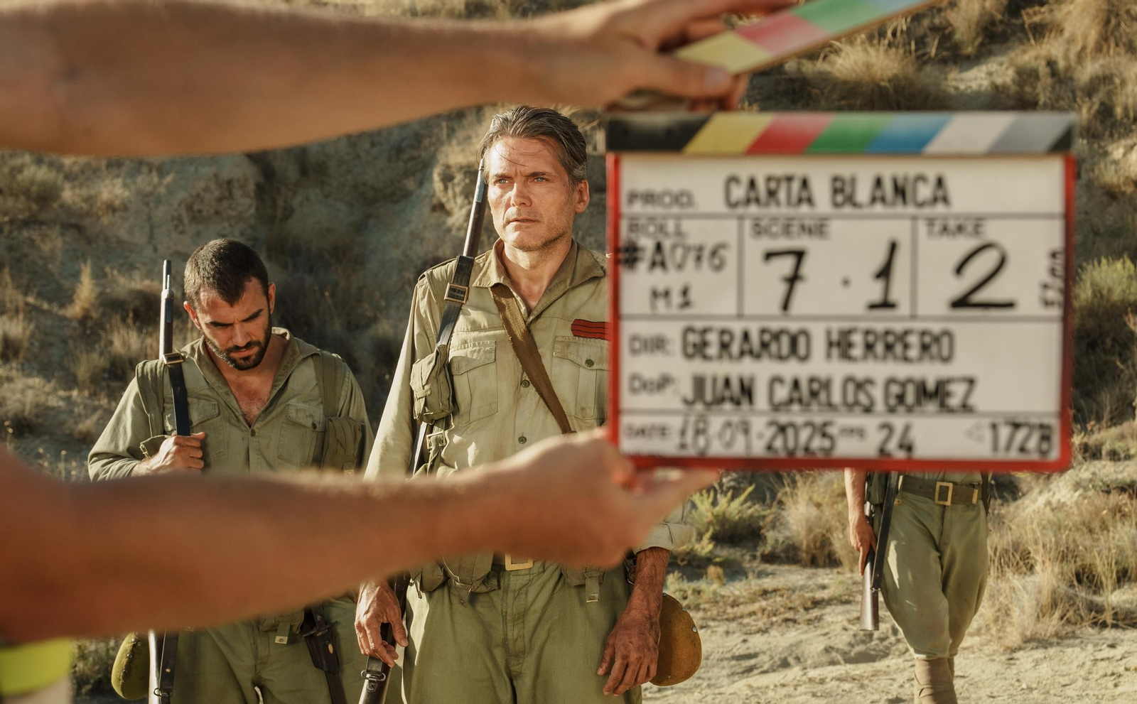 Salva Reina, uno de los protagonistas de esta película dirigida por Gerardo Herrero.