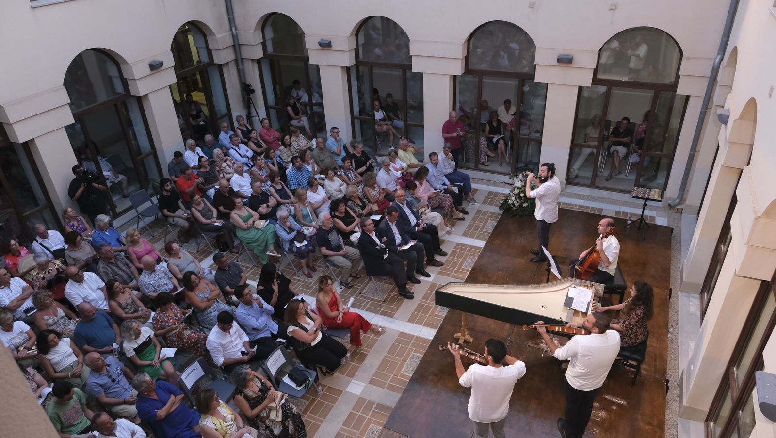 Imágenes del concierto del grupo Anacronía, en el Festival de Música Renacentista y Barroca de Vélez Blanco FESTIMUVB