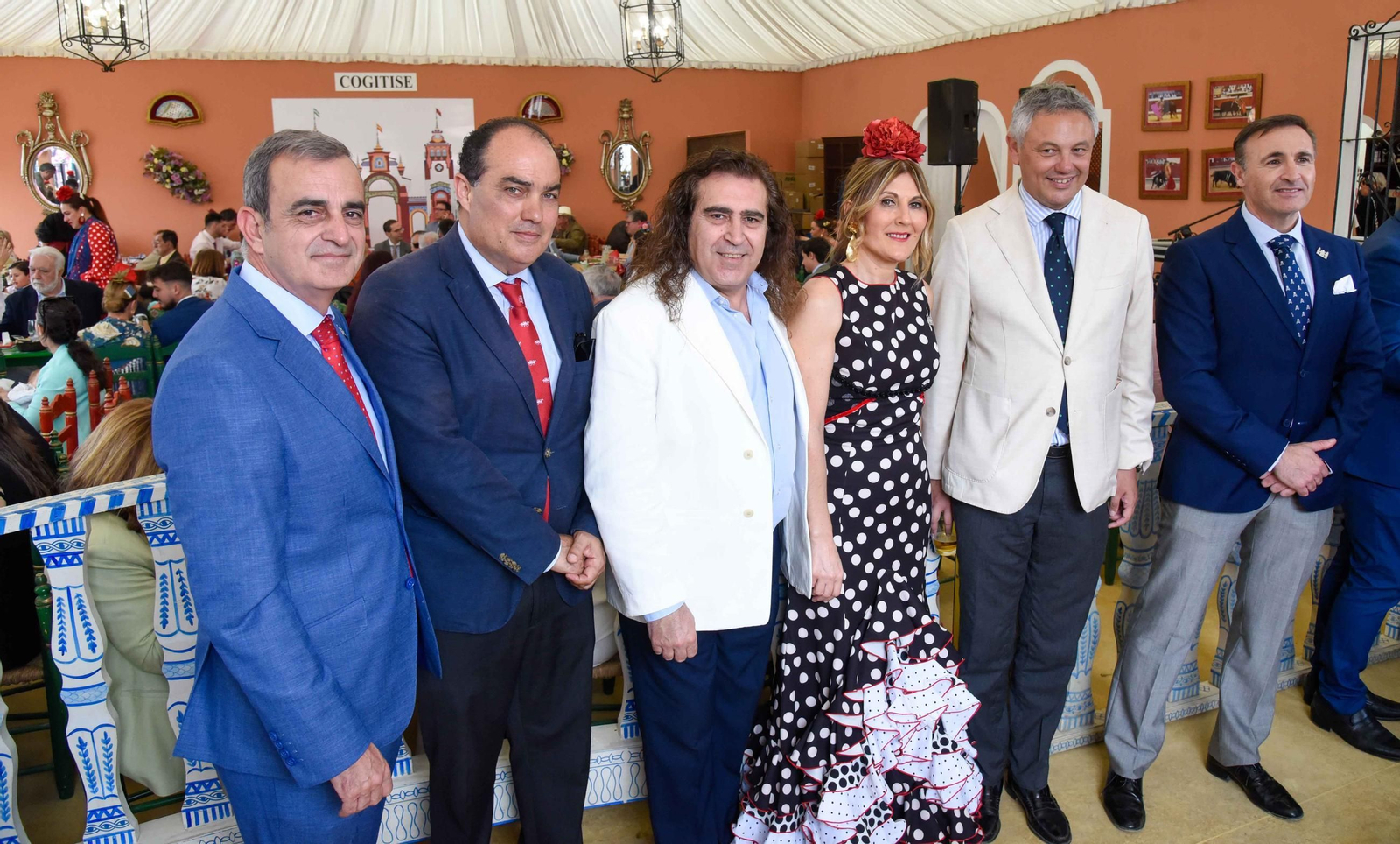 Recepción oficial de Feria del Colegio Oficial de Graduados e Ingenieros Técnicos Industriales de Sevilla